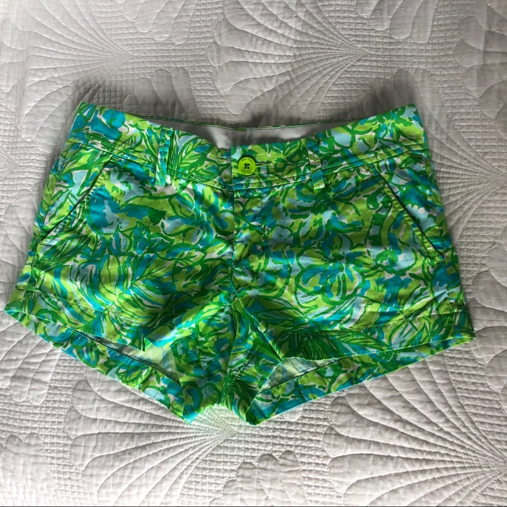 Lilly Pulitzer Walsh Printed Shorts